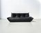 Togo Sofa in Black Leather by Michel Ducaroy for Ligne Roset, France, 1970s, Image 1