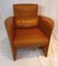 Cognac Leather Club Armchair, 1990s 8