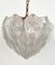 Vintage Italian Murano Chandelier with Glass Petals, 1980s 10