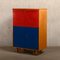 Cb07 Secretary in Birch Red / Blue Plywood by Cees Braakman for Pastoe, the Netherlands, 1950s 5