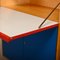 Cb07 Secretary in Birch Red / Blue Plywood by Cees Braakman for Pastoe, the Netherlands, 1950s, Image 13