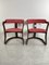 Mid-Century Italian Curved Wooden Chairs attributed to Achille and Piergiacomo Castiglioni, 1960s, Set of 2, Image 1