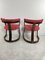 Mid-Century Italian Curved Wooden Chairs attributed to Achille and Piergiacomo Castiglioni, 1960s, Set of 2, Image 4