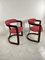 Mid-Century Italian Curved Wooden Chairs attributed to Achille and Piergiacomo Castiglioni, 1960s, Set of 2 2