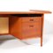 Mid-Century Modern Teak Executive Desk 207 by Arne Vodder for Sibast, 1960s 9