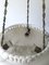 Lampada a sospensione Art Nouveau in alabastro intagliato, Svezia, anni '20, Immagine 4