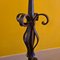 Wrought Iron Candlestick with Curls, 1970s, Image 5