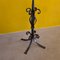 Wrought Iron Candlestick with Curls, 1970s 4