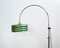 Height Adjustable Floor Lamp in Green from Borsfay, 1970s 2