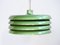 Height Adjustable Floor Lamp in Green from Borsfay, 1970s 4