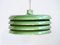 Height Adjustable Floor Lamp in Green from Borsfay, 1970s, Image 4