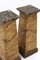 Pedestales de madera Faux-Marbre, 1880. Juego de 2, Imagen 4