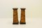Pedestales de madera Faux-Marbre, 1880. Juego de 2, Imagen 9