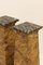 Faux-Marbre Wooden Pedestals, 1880, Set of 2 5