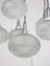 Vintage Italian Crystal and Chrome Chandelier, 1970s, Image 10