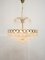 Vintage Italian Crystal and Gilt Metal Chandelier, 1980s, Image 2