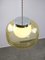 Vintage Italian Chrome and Glass Pendant Lamp 7