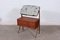 Vintage Teak Dressing Table with Mirror, 1950s 10