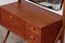 Vintage Teak Dressing Table with Mirror, 1950s 14