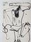 Pablo Picasso, Cristo sulla croce e cavalli 2, Litografia originale fronte-retro, 1961, Immagine 5