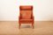 Model 2204 Wingback Armchair in Wood and Leather by Børge Mogensen for Frederica, 1963, Image 2