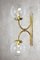 Large Mid-Century Italian Brass Wall or Ceiling Lamp, 1960s, Image 1