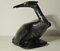 Large Ceramic Cormorant Garden Fountain, 1970s 11