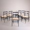 Superleggera Dining Chairs by Gio Ponti for Cassina, Set of 6, Image 15