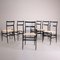 Superleggera Dining Chairs by Gio Ponti for Cassina, Set of 6 7