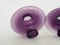Vintage Vases in Purple Blown Glass, Poland, 1970s, Set of 2, Image 7