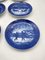 Piatti e decorazioni natalizie di Royal Copenhagen, Danimarca, anni '80, set di 23, Immagine 8