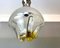 Italian Yellow Art Glass Hanging Lamp in style of Mazzega 1960s, Image 7