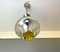 Italian Yellow Art Glass Hanging Lamp in style of Mazzega 1960s 5