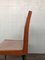 Italienischer Vintage Stuhl aus Metall, Holz & Skai, 1960er 6