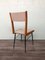 Italienischer Vintage Stuhl aus Metall, Holz & Skai, 1960er 9
