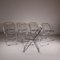 Plia Chairs by Giancarlo Piretti, Set of 8 8