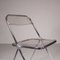 Plia Chairs by Giancarlo Piretti, Set of 8 5