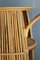 Bar italiano de bambú de Midolino, años 50, Imagen 8
