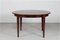 Modern Danish Round Dining Table in Rosewood with Three Leaves, 1970s, Image 1