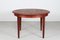 Modern Danish Round Dining Table in Teak with 2 Extension Leaves, 1970s, Image 1