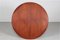 Modern Danish Round Dining Table in Teak with 2 Extension Leaves, 1970s 4