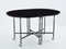 Royal Dining Table in Black Lacquered Top from Maison Jansen, 1960s 14