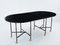 Royal Dining Table in Black Lacquered Top from Maison Jansen, 1960s, Image 10