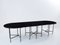 Royal Dining Table in Black Lacquered Top from Maison Jansen, 1960s 16