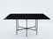 Royal Dining Table in Black Lacquered Top from Maison Jansen, 1960s, Image 1
