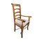 Vintage Spanish Walnut Dining Chairs in Wrought Iron, Set of 10, Image 4