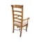 Vintage Spanish Walnut Dining Chairs in Wrought Iron, Set of 10 7