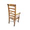 Vintage Spanish Walnut Dining Chairs in Wrought Iron, Set of 10 8