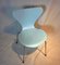 Silla modelo 3107 de Arne Jacobsen para Fritz Hansen, años 80, Imagen 1