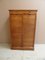 Antique Oak Filing Cabinet with Roller Shutters, 1890s 2